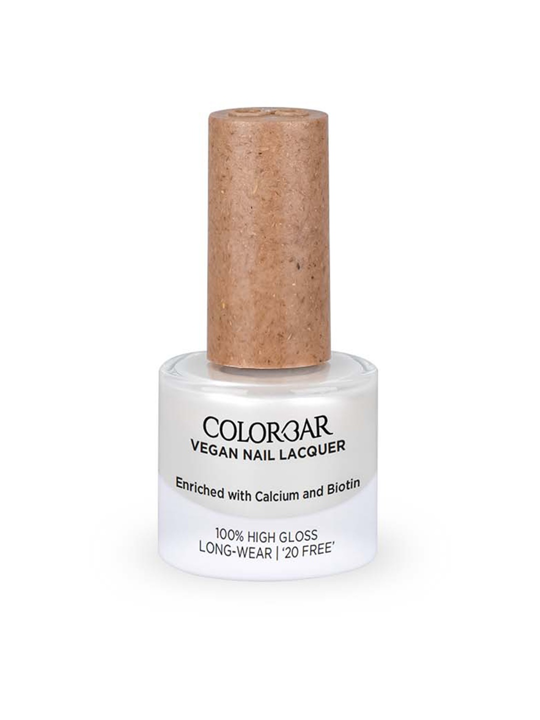 Colorbar Vegan 100% High Gloss Long Wear Nail Lacquer with Calcium & Biotin - Glow Up 182, Off white
Colorbar Vegan 100% High Gloss Long Wear Nail Lacquer with Calcium & Biotin - Glow Up 182, Off white