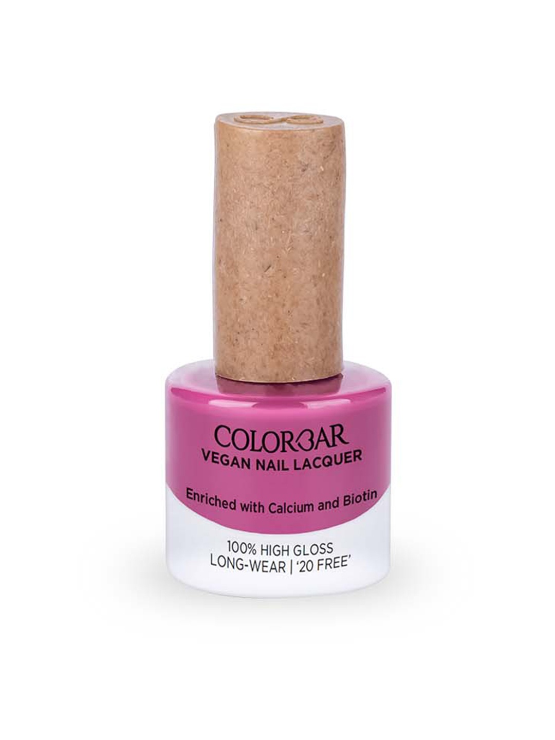 Colorbar 100% High Gloss Long Wear Vegan Nail Lacquer with Calcium & Biotin 8 ml - Dark Angel 064, Pink
Colorbar 100% High Gloss Long Wear Vegan Nail Lacquer with Calcium & Biotin 8 ml - Dark Angel 064, Pink