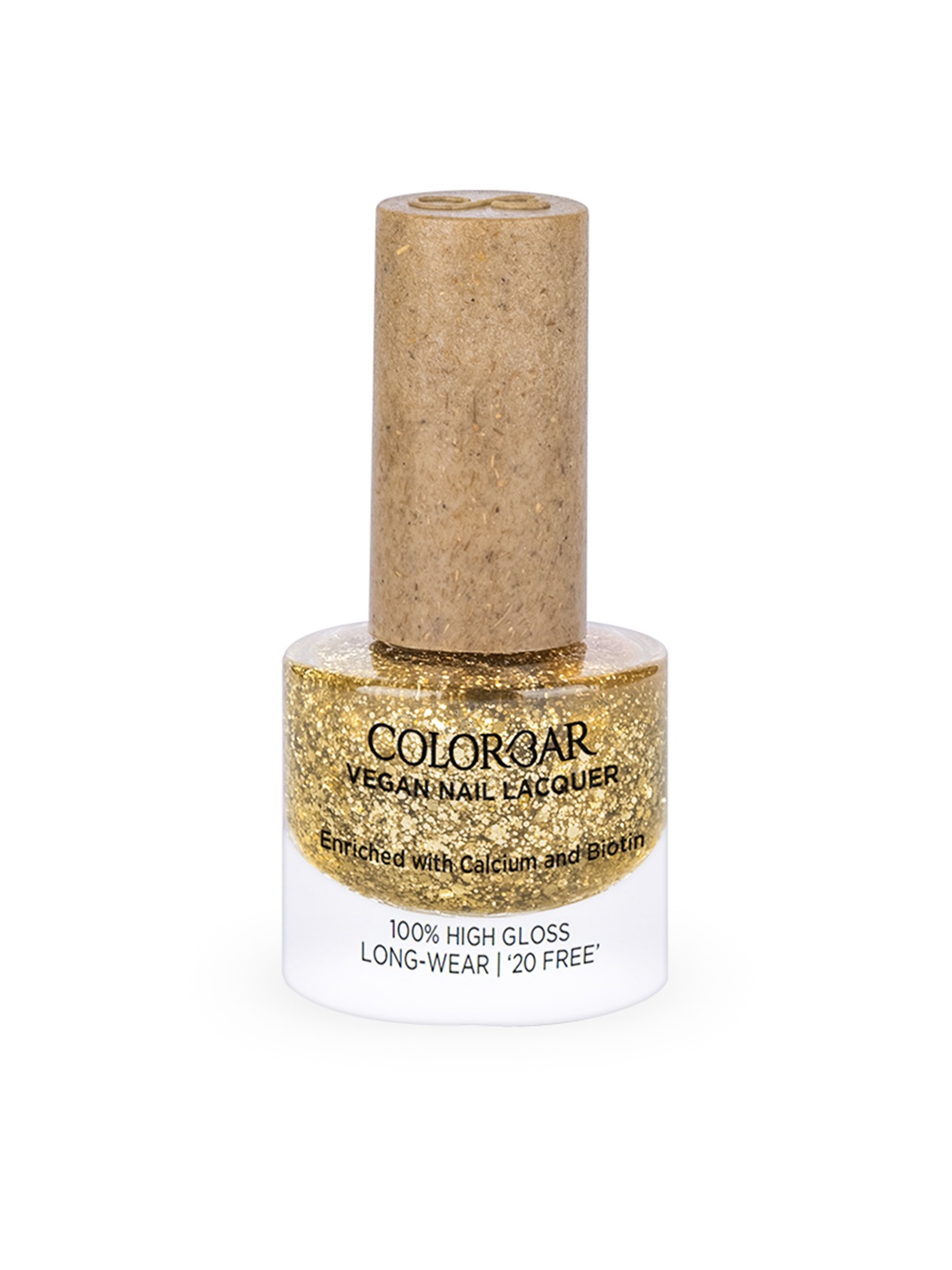 Colorbar 100% High Gloss Long Wear Vegan Nail Lacquer with Calcium & Biotin 8 ml - Golden Jubilee 282, Gold
Colorbar 100% High Gloss Long Wear Vegan Nail Lacquer with Calcium & Biotin 8 ml - Golden Jubilee 282, Gold