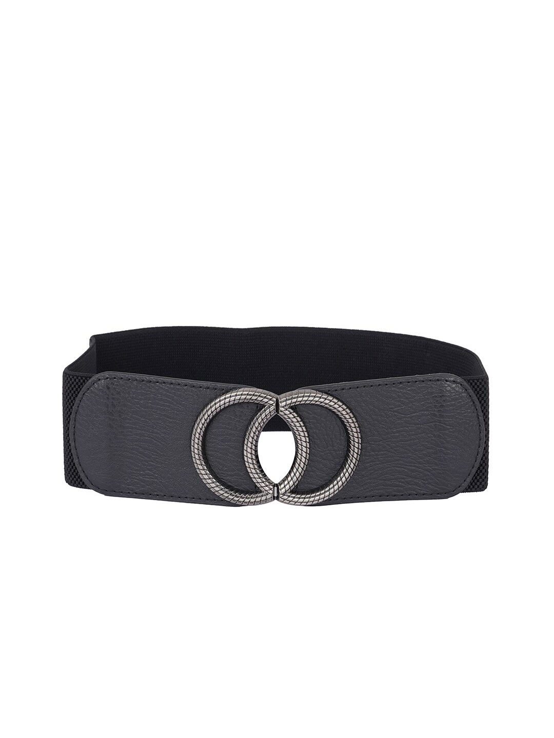 Style SHOES Women Black Textured Belt