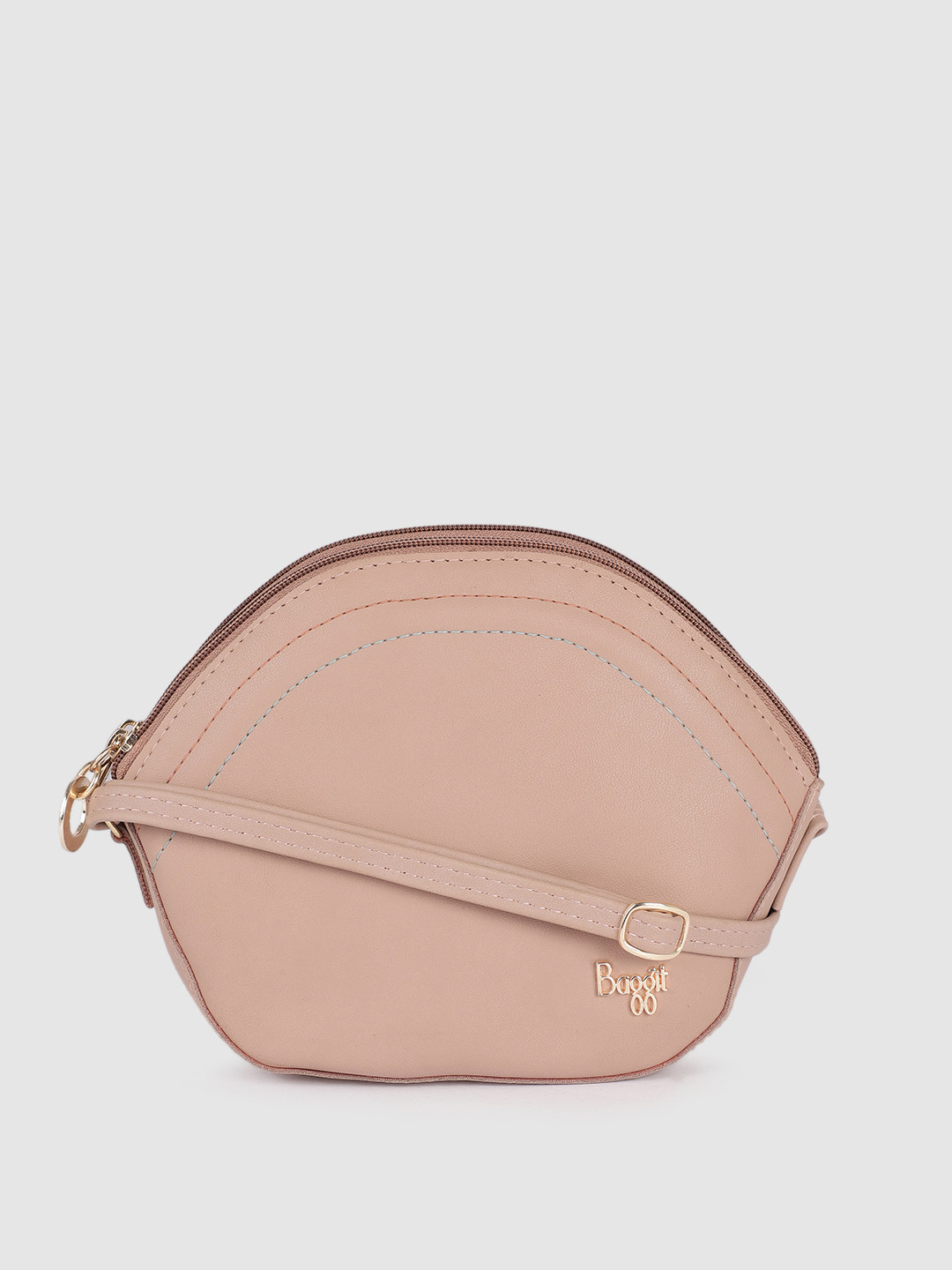 Baggit Pink Structured Sling Bag
Baggit Pink Structured Sling Bag