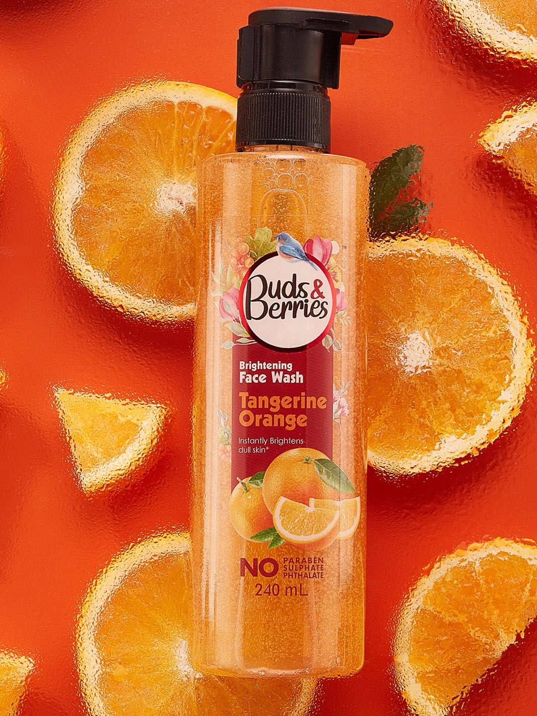 Buds & Berries Tangerine Orange pH Balanced Face Wash with Vitamin C for Bright Skin-240ml
Buds & Berries Tangerine Orange pH Balanced Face Wash with Vitamin C for Bright Skin-240ml
