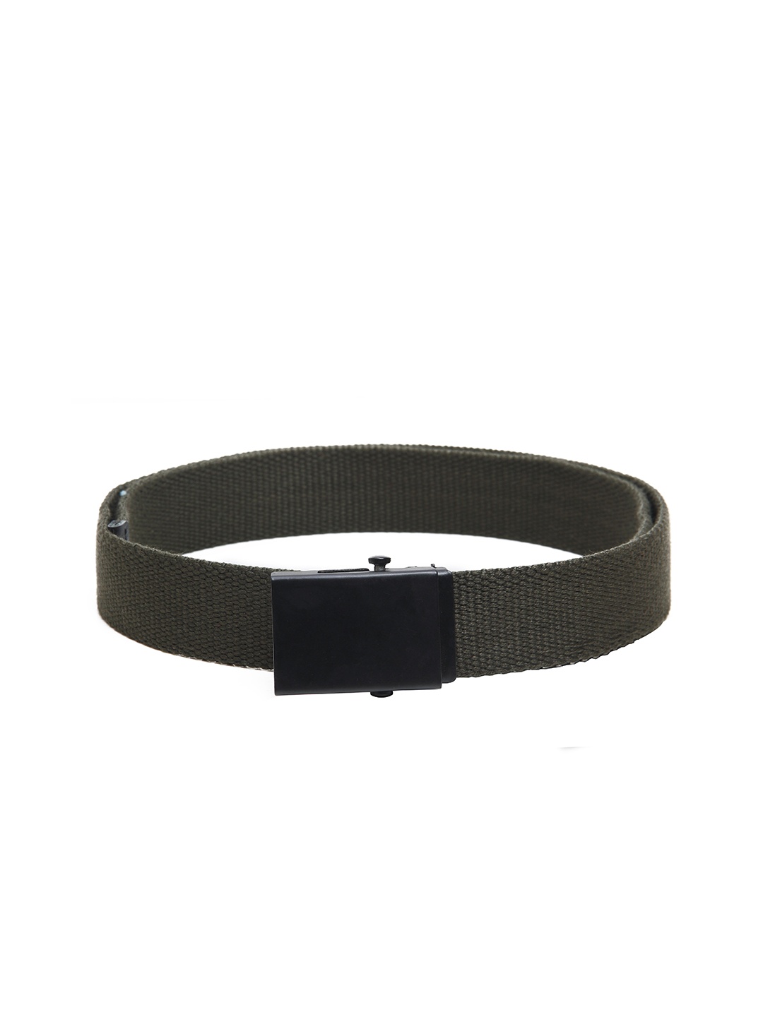 Calvadoss Boys Green Canvas Belt