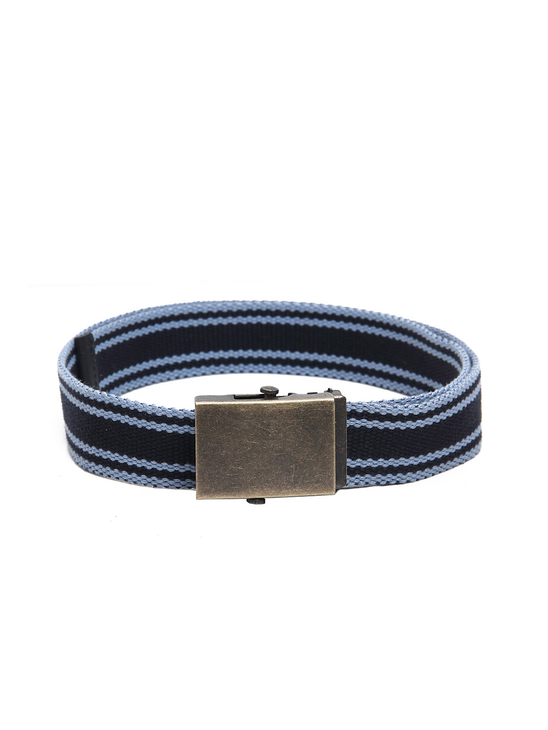 Calvadoss Boys Navy Blue Cotton Canvas Belt