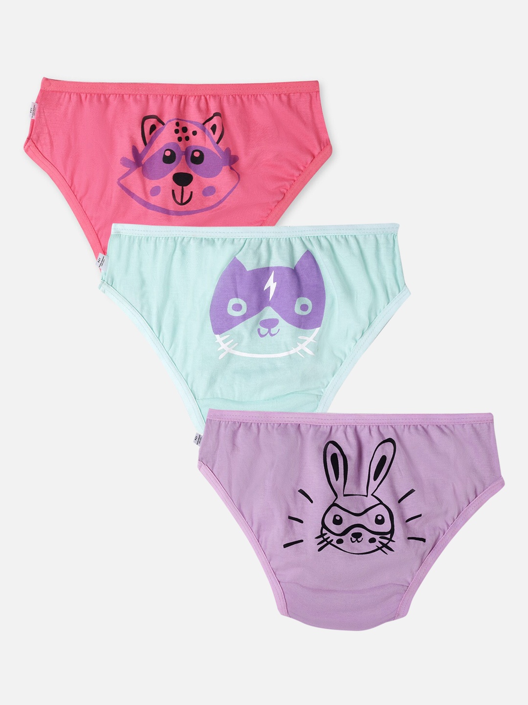 You Got Plan B Girls Pack of 3 Printed Cotton Anti Microbial Briefs UG-Critters: 4-6, Green
You Got Plan B Girls Pack of 3 Printed Cotton Anti Microbial Briefs UG-Critters: 4-6, Green