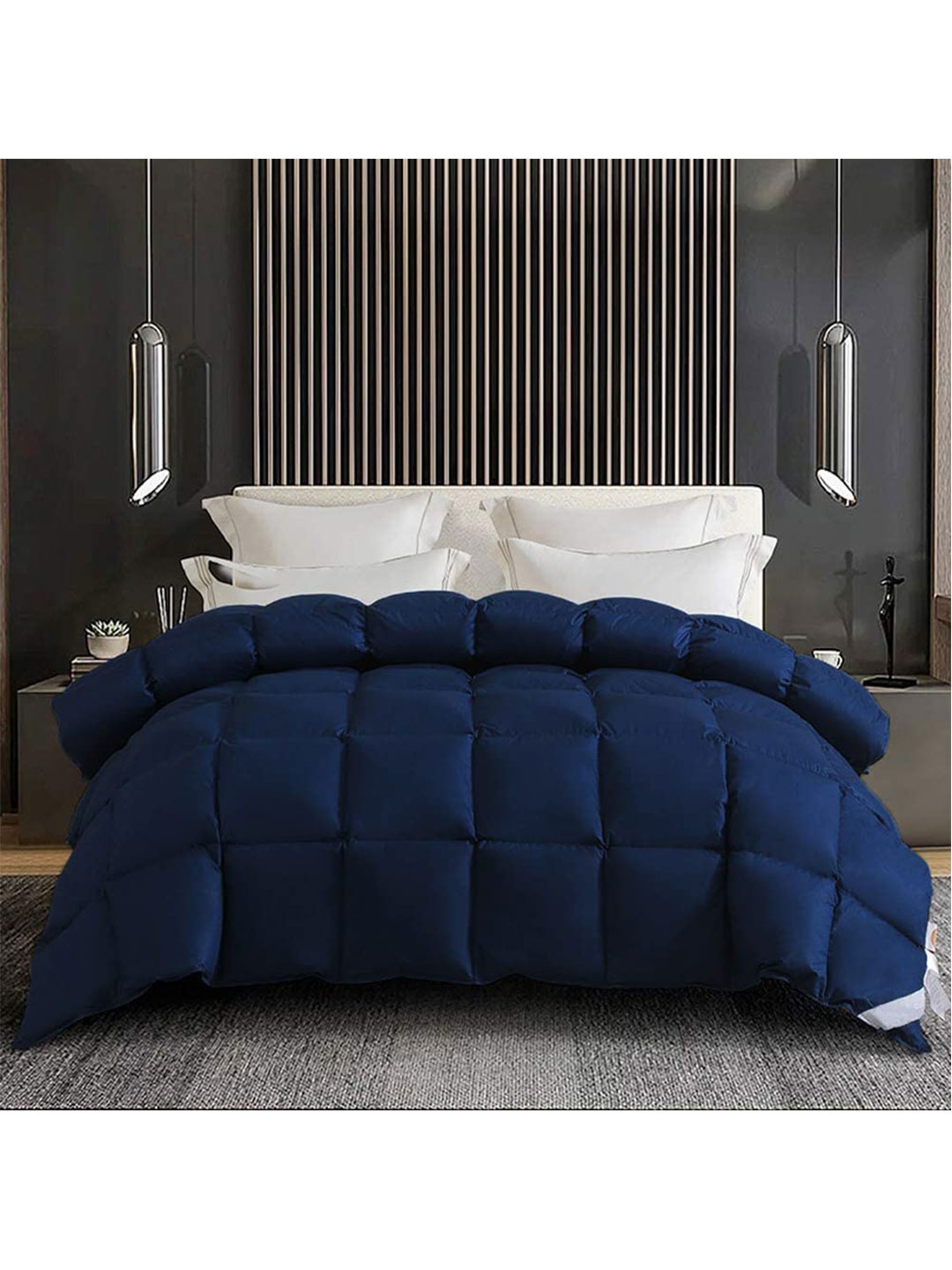 LINENWALAS Happy Sleeping Navy Blue Microfiber AC Room 150 GSM Double Bed Comforter
LINENWALAS Happy Sleeping Navy Blue Microfiber AC Room 150 GSM Double Bed Comforter