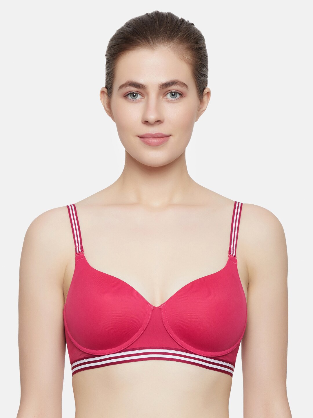 Triumph Pink Spotlight Detachable Shoulder Straps Lightly Padded Wireless Multiway Tshirt Bra
Triumph Pink Spotlight Detachable Shoulder Straps Lightly Padded Wireless Multiway Tshirt Bra