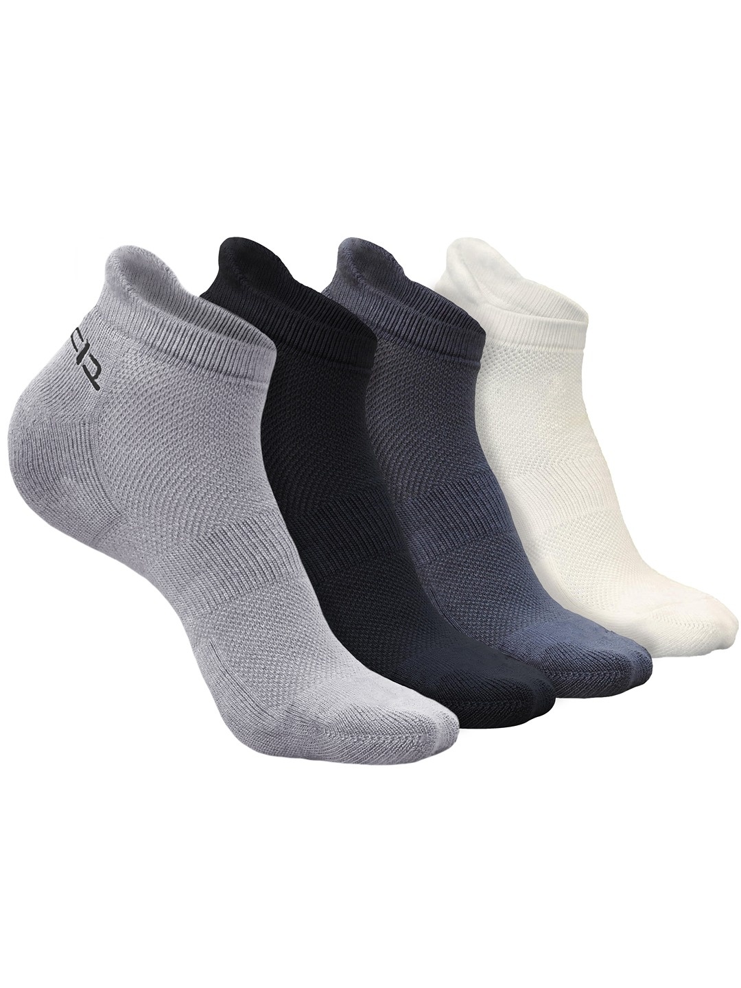 Heelium Men Pack of 4 Bamboo Super Soft & Odour-Free Breathable Ankle-Length Socks, Grey melange
Heelium Men Pack of 4 Bamboo Super Soft & Odour-Free Breathable Ankle-Length Socks, Grey melange
