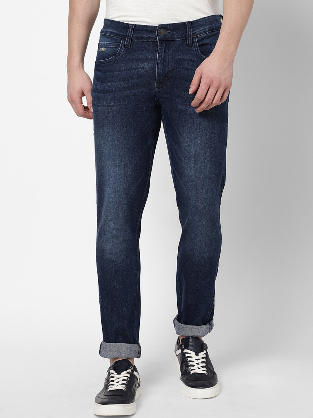 Wrangler Men Blue Vegas Skinny Fit Low-Rise Stretchable Jeans
Wrangler Men Blue Vegas Skinny Fit Low-Rise Stretchable Jeans