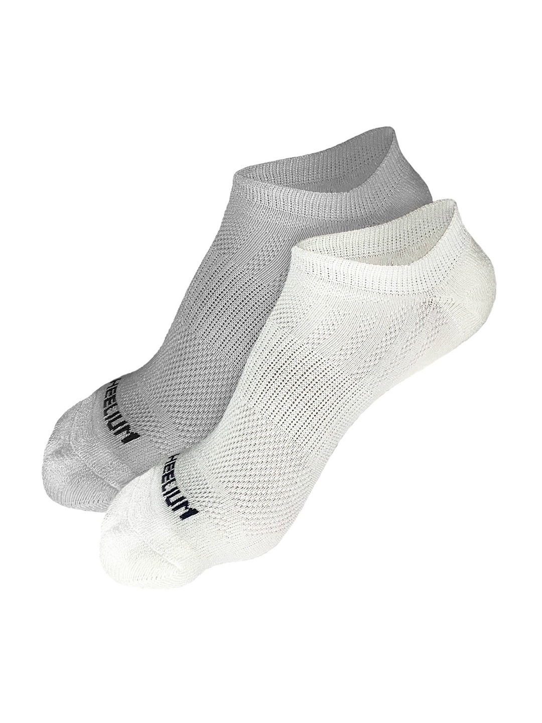 Heelium Men Pack of 2 Odour-Free Padded Base Anti-bacterial Bamboo Ankle Length Socks, Grey melange
Heelium Men Pack of 2 Odour-Free Padded Base Anti-bacterial Bamboo Ankle Length Socks, Grey melange