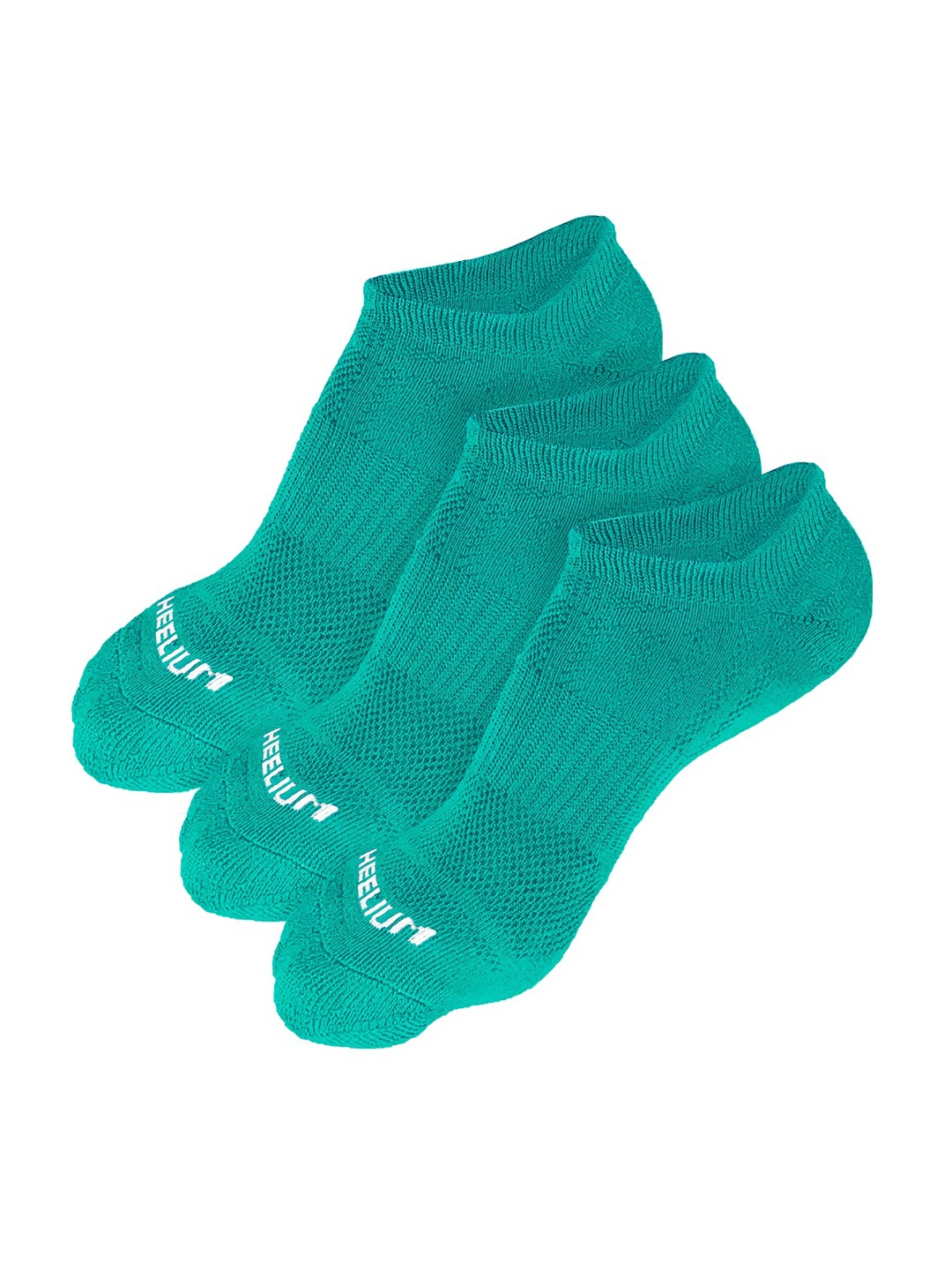 Heelium Men Pack of 3 Odour-Free Breathable Anti-Bacterial Bamboo Ankle Length Socks, Teal
Heelium Men Pack of 3 Odour-Free Breathable Anti-Bacterial Bamboo Ankle Length Socks, Teal