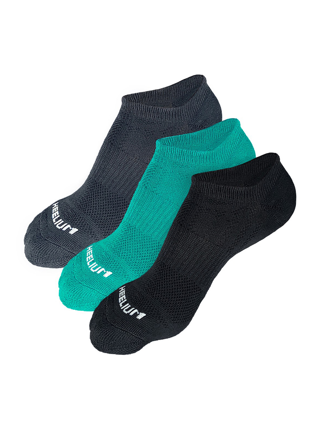 Heelium Men Pack of 3 Odour-Free Padded Base Anti-bacterial Bamboo Ankle Length Socks, Teal
Heelium Men Pack of 3 Odour-Free Padded Base Anti-bacterial Bamboo Ankle Length Socks, Teal