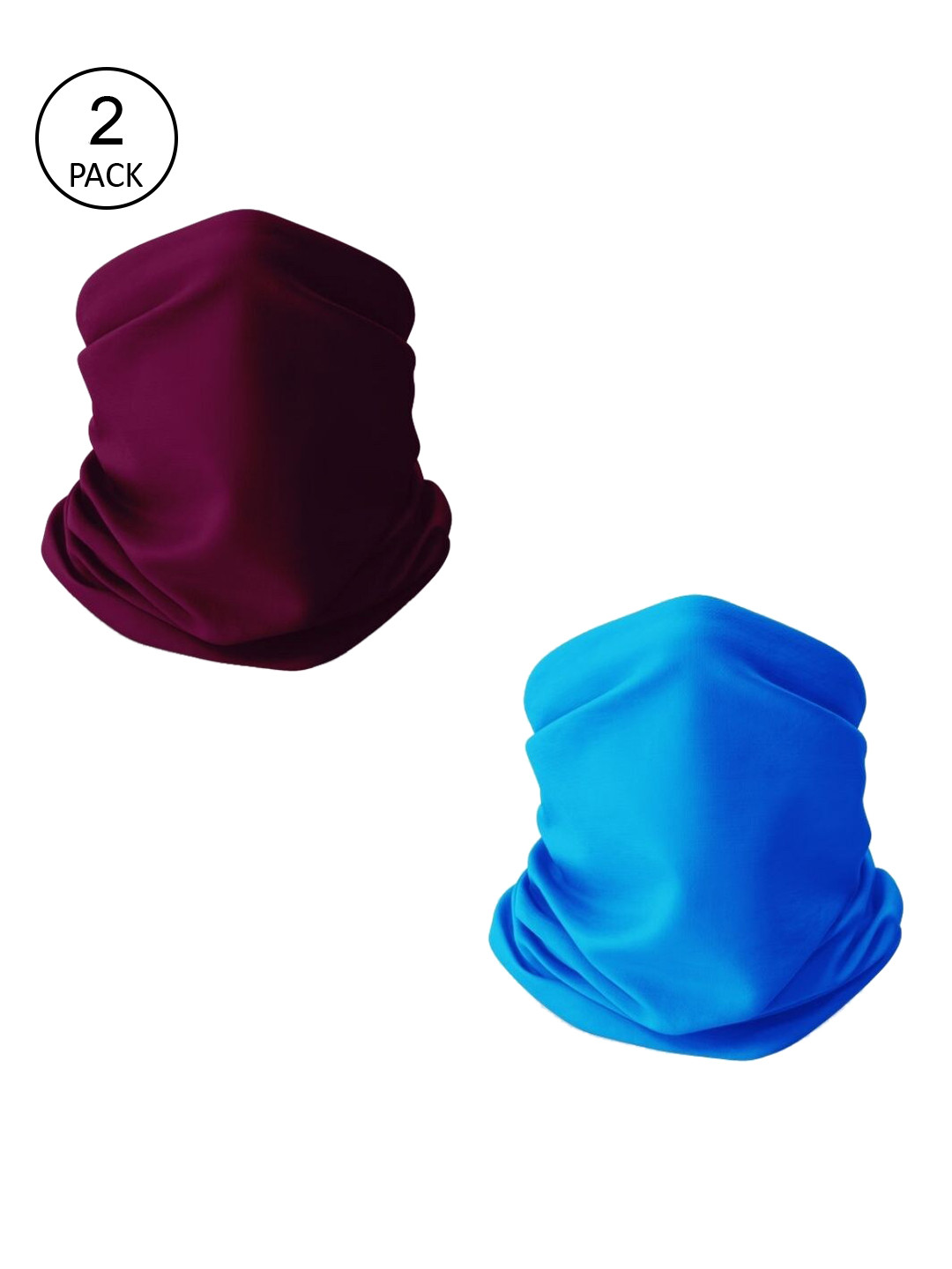 Kosha Men Pack of 2 Red Solid UV-Protected Versatile Bamboo Cotton Neck Gaiter Balaclava, Blue
Kosha Men Pack of 2 Red Solid UV-Protected Versatile Bamboo Cotton Neck Gaiter Balaclava, Blue