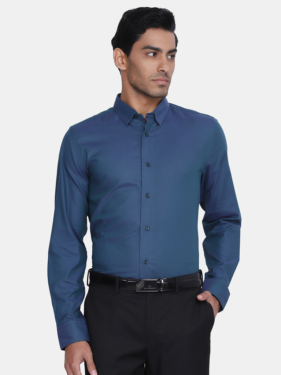 Blackberrys Men Blue India Slim Fit Formal Shirt
Blackberrys Men Blue India Slim Fit Formal Shirt