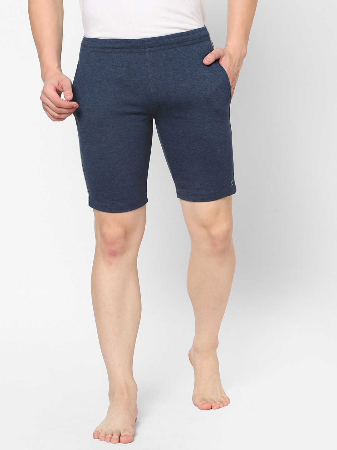 Sweet Dreams Men Navy Blue Lounge Shorts