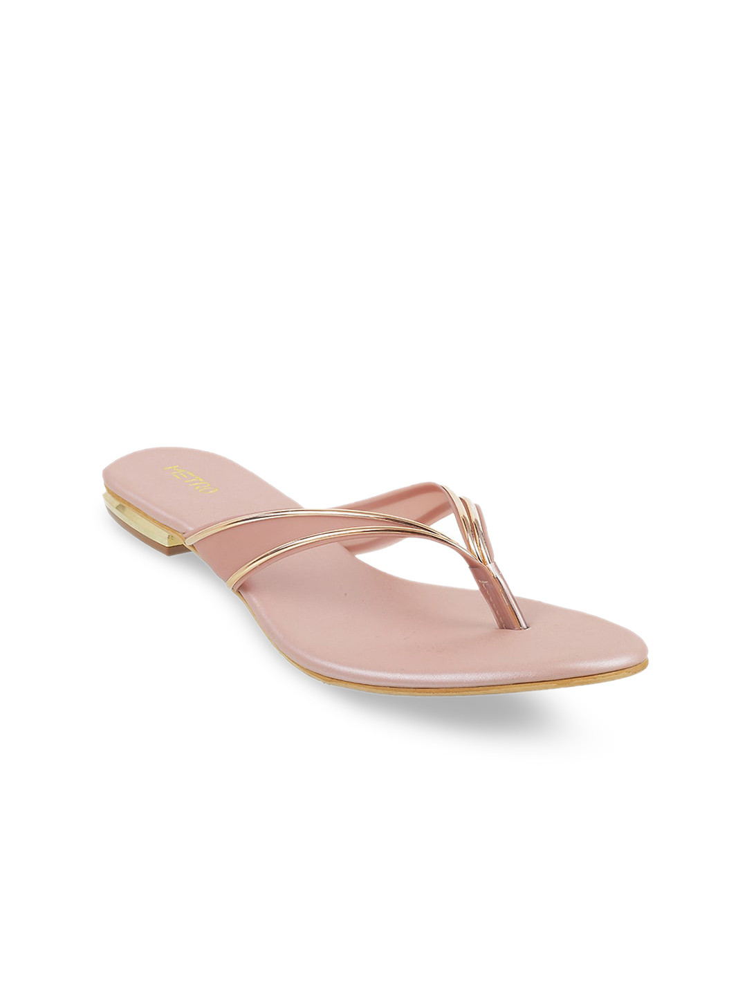 Metro Women Tan Open Toe Flats
Metro Women Tan Open Toe Flats