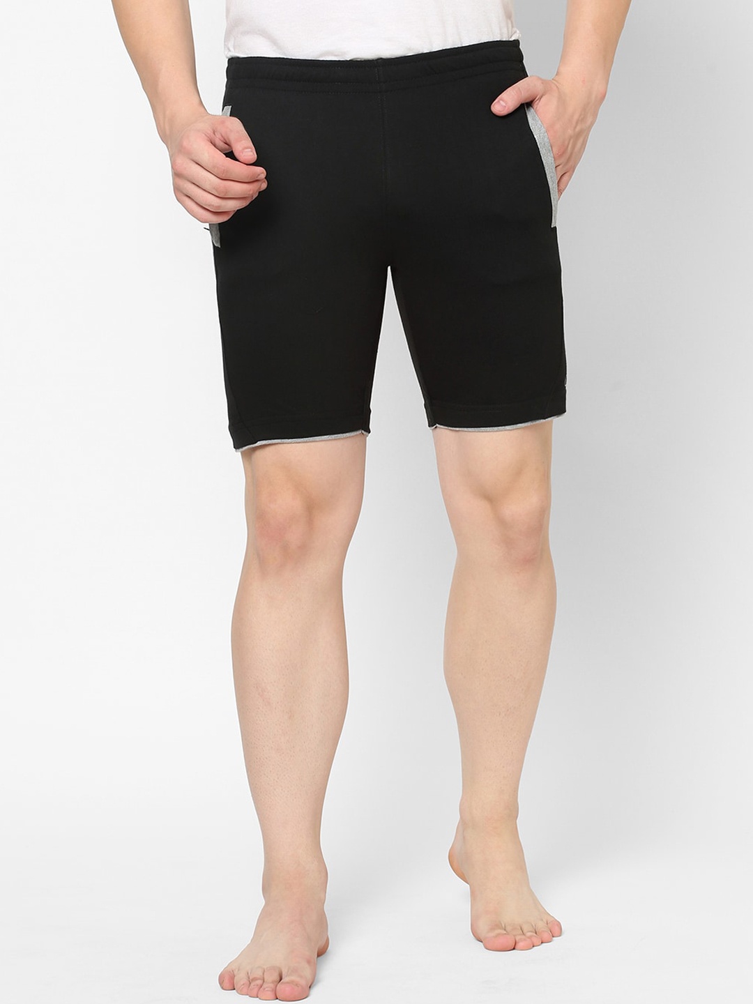 Sweet Dreams Men Black Sports Shorts