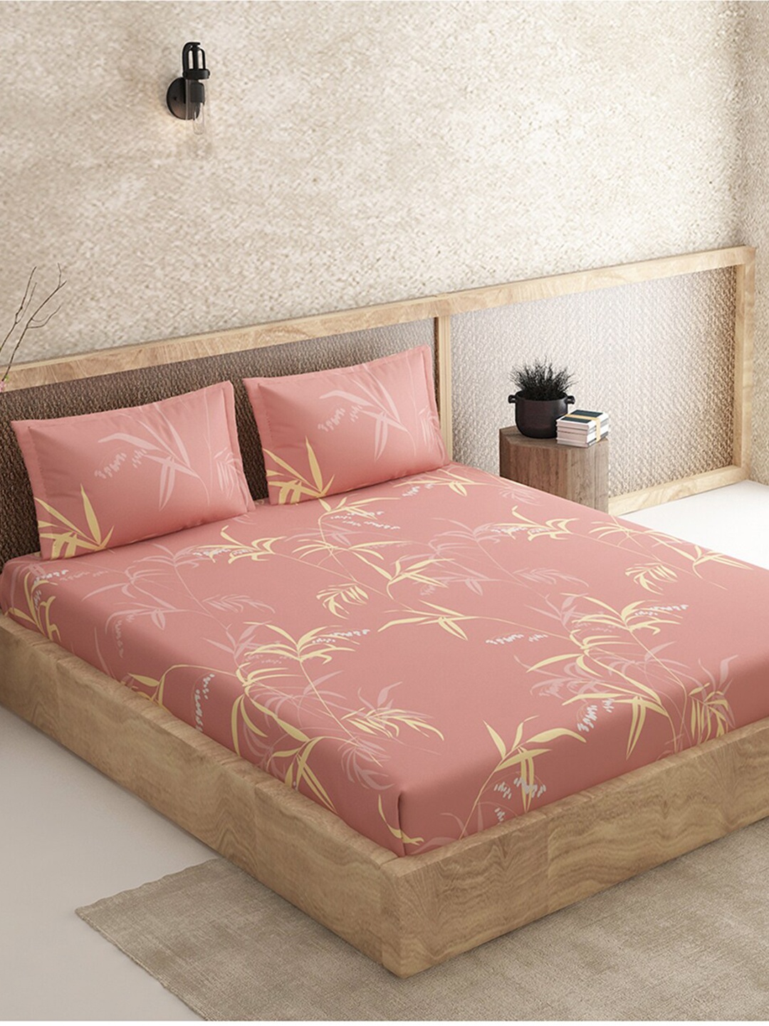 Duroflex Rose & Yellow Floral 210 TC Pure Cotton Queen Bedsheet with 2 Pillow Covers
Duroflex Rose & Yellow Floral 210 TC Pure Cotton Queen Bedsheet with 2 Pillow Covers