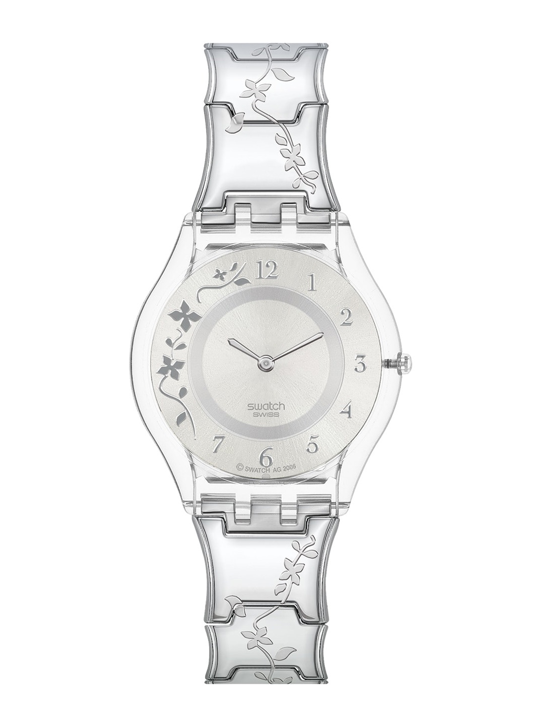 Swatch Unisex Embellished Dial & Stainless Steel Bracelet Style Straps Analogue Watch SS08K100G, Grey
Swatch Unisex Embellished Dial & Stainless Steel Bracelet Style Straps Analogue Watch SS08K100G, Grey