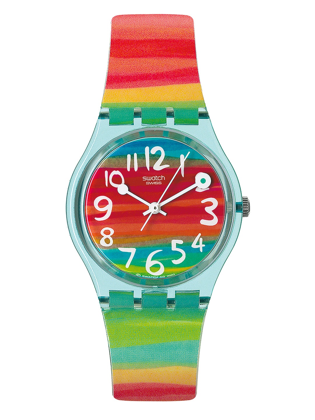 Swatch Unisex Multicoloured Printed Dial & Multicoloured Ceramic Straps Analogue Watch, Red
Swatch Unisex Multicoloured Printed Dial & Multicoloured Ceramic Straps Analogue Watch, Red