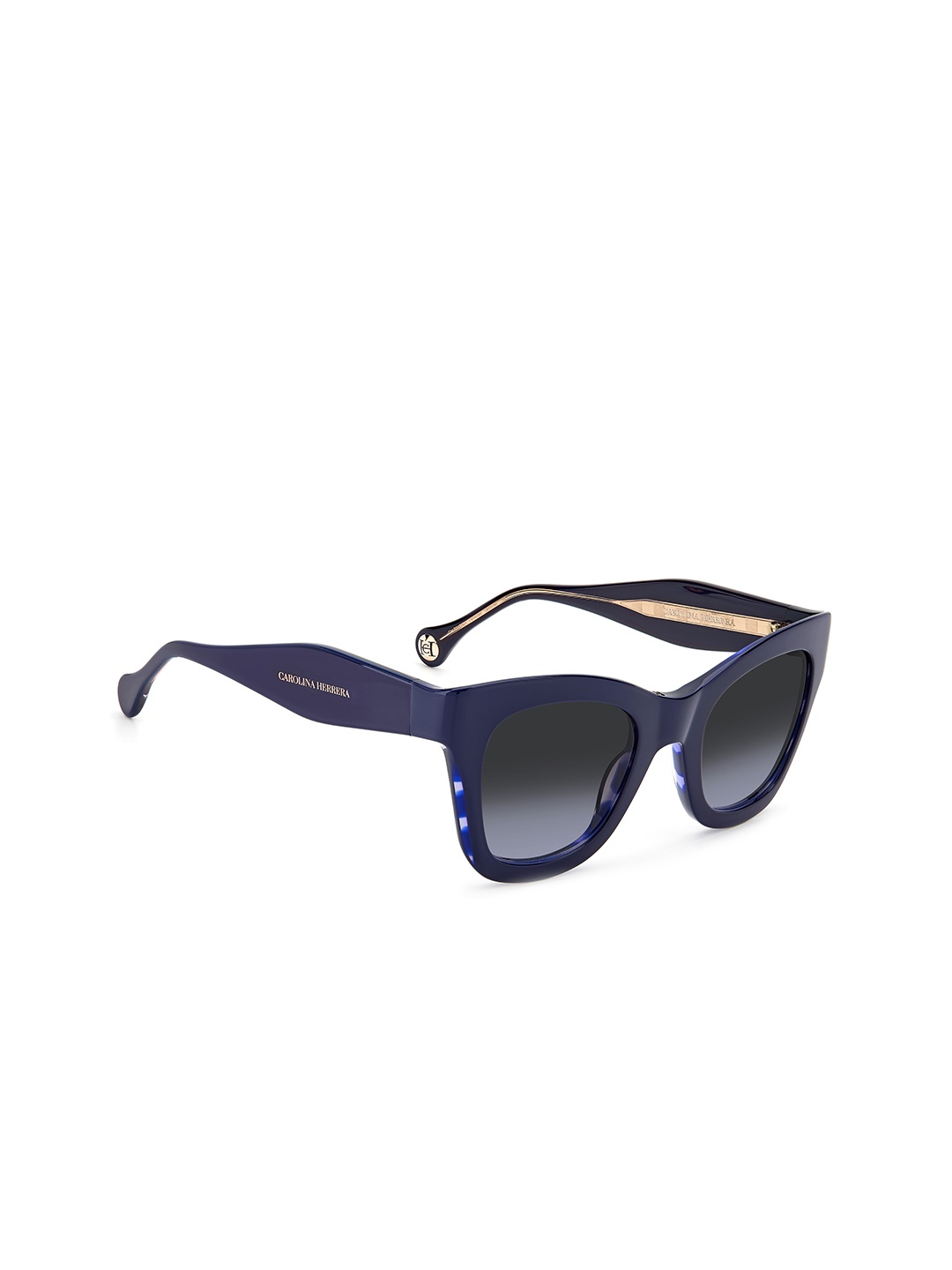 Carolina Herrera Women Grey Lens & Blue Cateye Sunglasses UV Protected Lens 205111PJP50GB
Carolina Herrera Women Grey Lens & Blue Cateye Sunglasses UV Protected Lens 205111PJP50GB