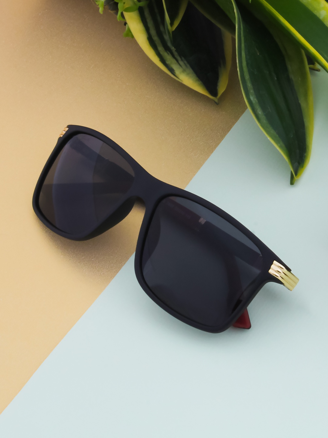 Ted Smith Unisex Grey Lens & Black Rectangle Sunglasses with UV Protected Lens MOZART_C1
Ted Smith Unisex Grey Lens & Black Rectangle Sunglasses with UV Protected Lens MOZART_C1