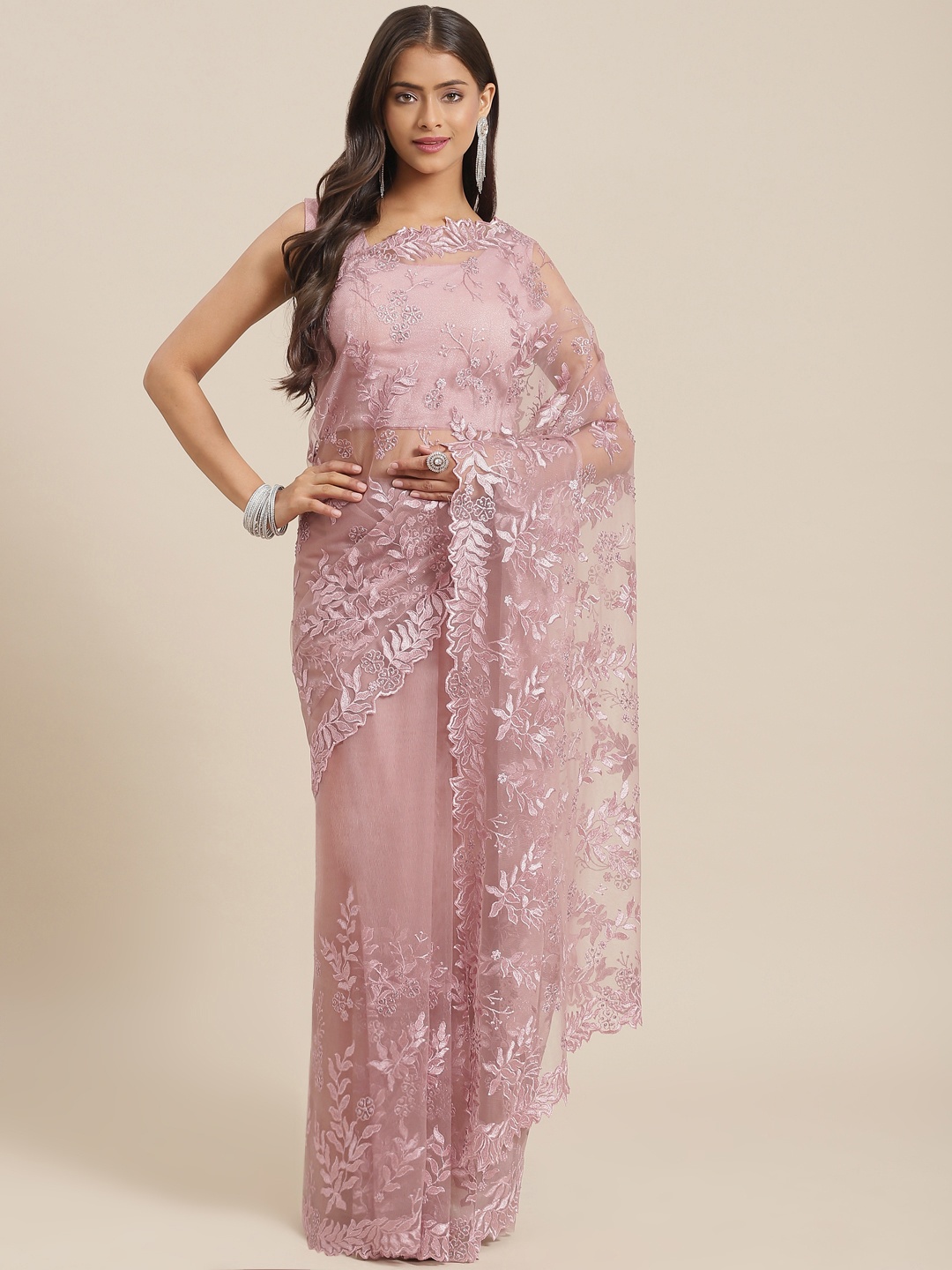 Chhabra 555 Mauve Floral Embroidered Stones Tulle Saree With Cut-Work Scalloped Border
Chhabra 555 Mauve Floral Embroidered Stones Tulle Saree With Cut-Work Scalloped Border