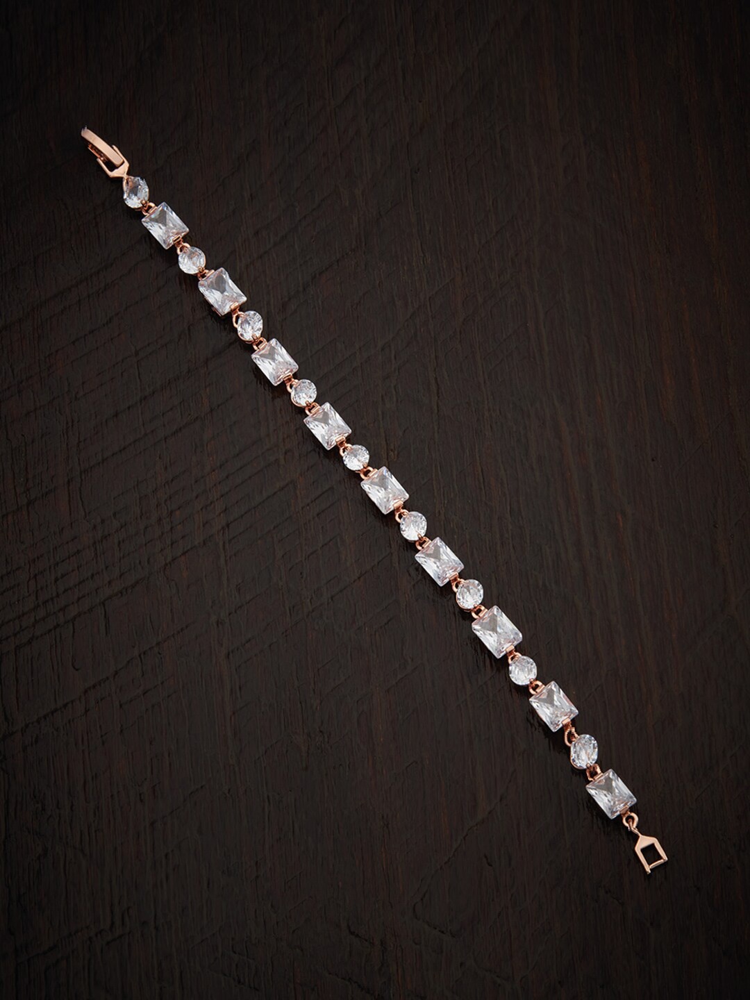 Kushal's Fashion Jewellery Women Rose Gold Plated & White Cubic Zirconia Wraparound Bracelet
Kushal's Fashion Jewellery Women Rose Gold Plated & White Cubic Zirconia Wraparound Bracelet