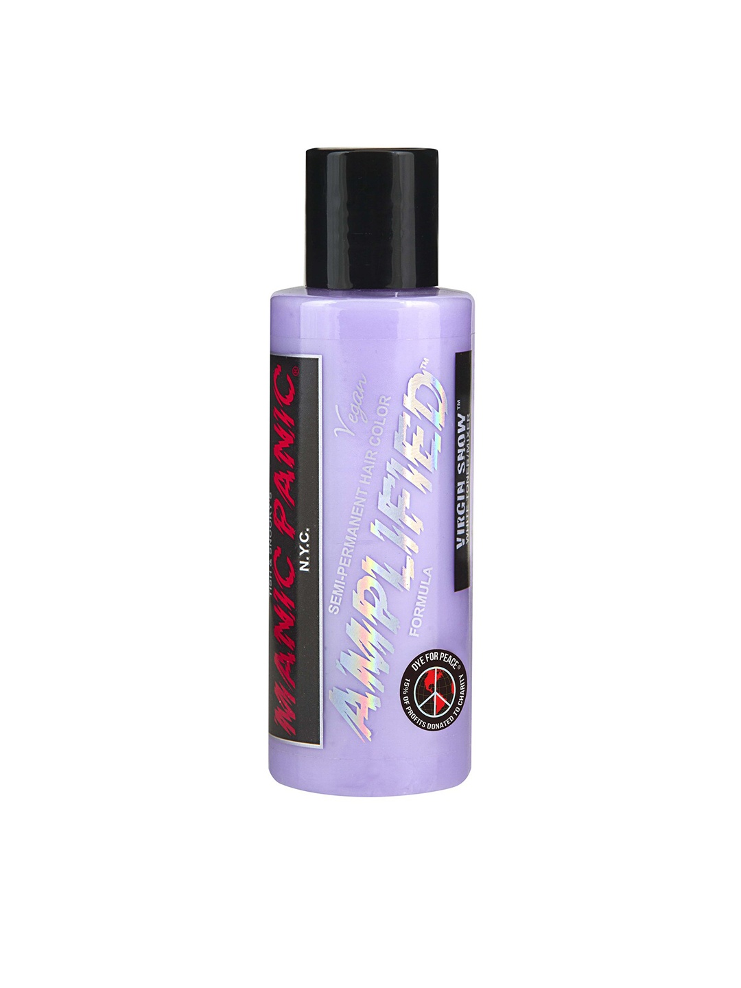MANIC PANIC Amplified Semi-Permanent Vegan Hair Color - Virgin Snow, Grey