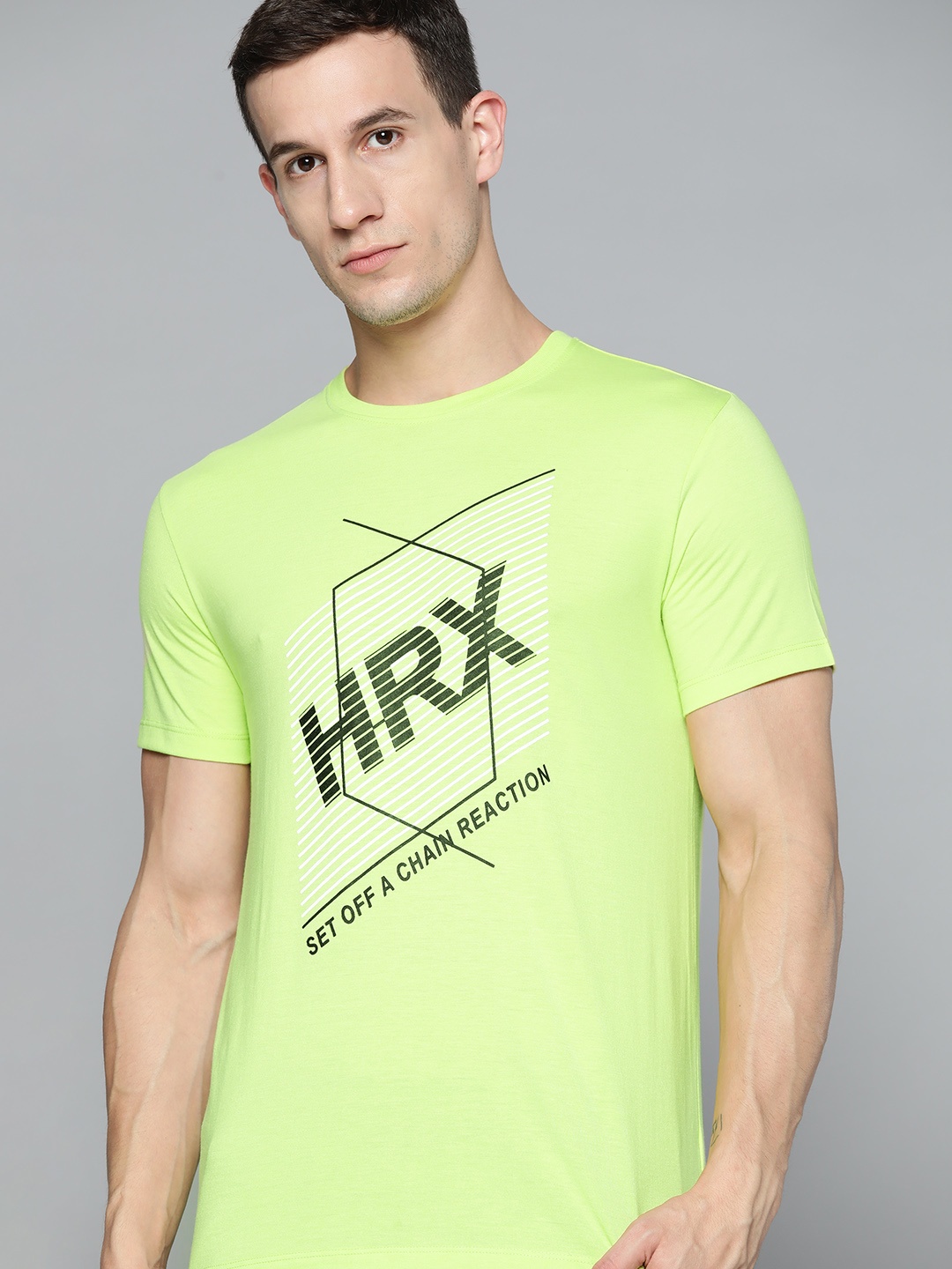 HRX By Hrithik Roshan Lifestyle Men Sulphur Spring Bio-Wash Brand Carrier T-shirts, Fluorescent green
HRX By Hrithik Roshan Lifestyle Men Sulphur Spring Bio-Wash Brand Carrier T-shirts, Fluorescent green