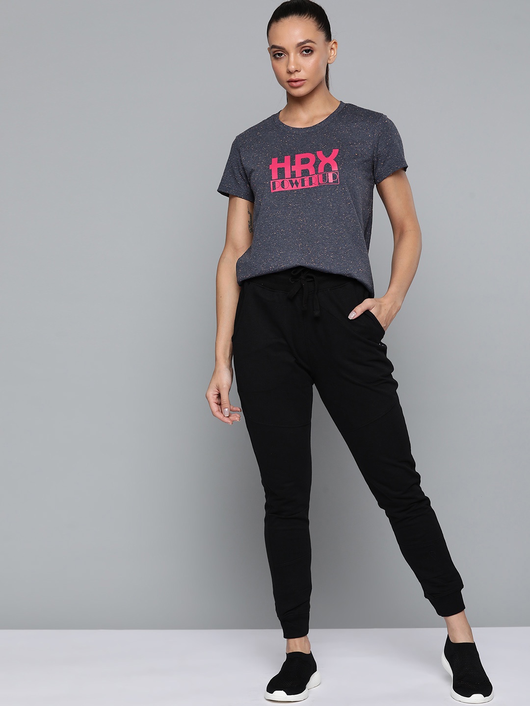HRX By Hrithik Roshan Lifestyle Women Nany Nep Bio-Wash Brand Carrier Tshirts, Navy blue
HRX By Hrithik Roshan Lifestyle Women Nany Nep Bio-Wash Brand Carrier Tshirts, Navy blue