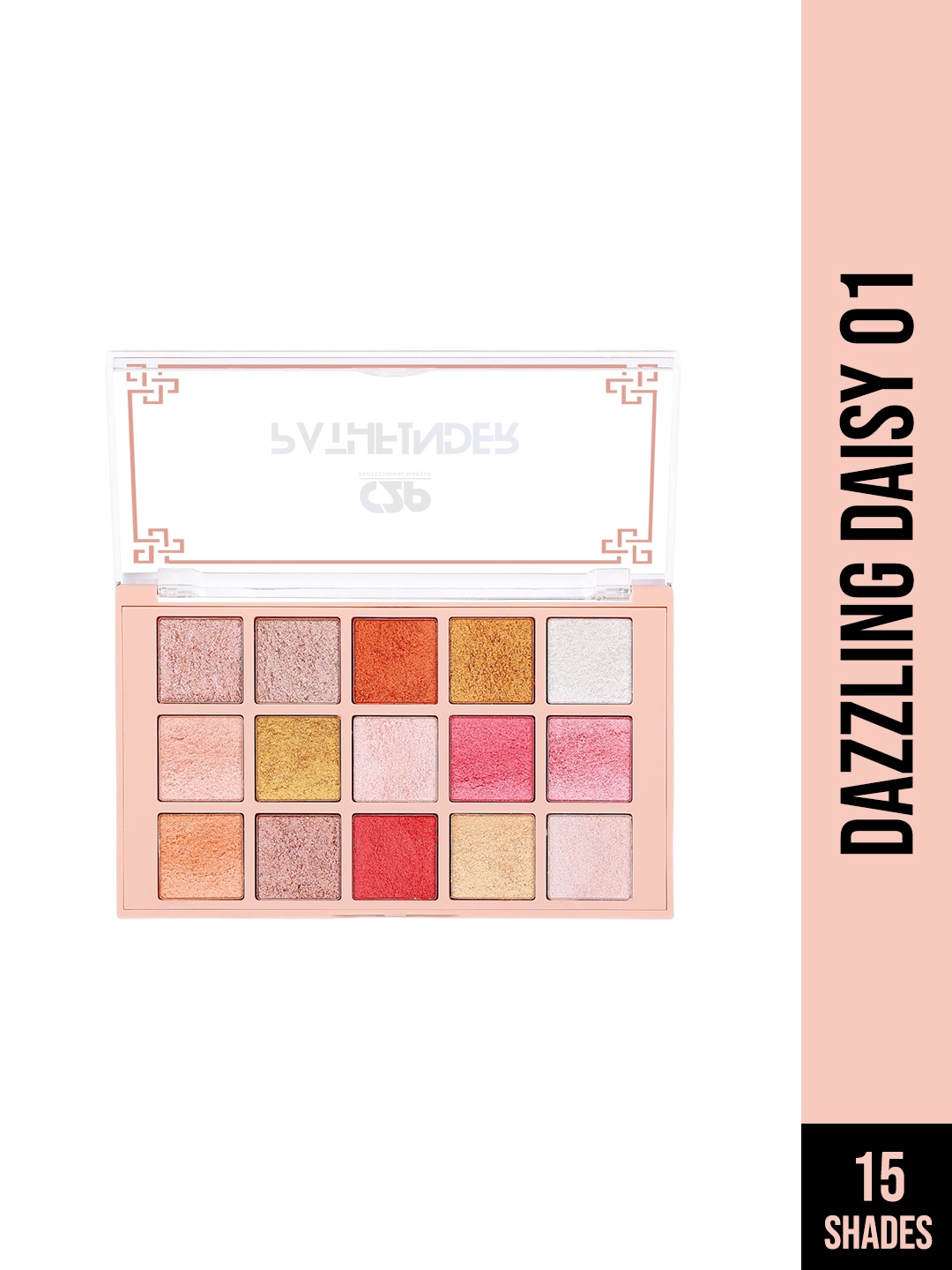 C2P PROFESSIONAL MAKEUP Pathfinder 15 Color Eyeshadow Palette - Dazzling Daisy 01, Multi
C2P PROFESSIONAL MAKEUP Pathfinder 15 Color Eyeshadow Palette - Dazzling Daisy 01, Multi