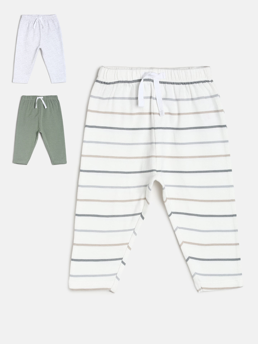 MINI KLUB Infant Boys Pack Of 3 Printed Pure Cotton Track Pants, Green
MINI KLUB Infant Boys Pack Of 3 Printed Pure Cotton Track Pants, Green
