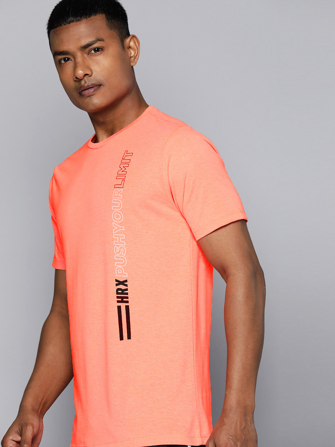 HRX By Hrithik Roshan Training Men Rapid-Dry Antimicrobial Brand Carrier T-shirt, Orange
HRX By Hrithik Roshan Training Men Rapid-Dry Antimicrobial Brand Carrier T-shirt, Orange