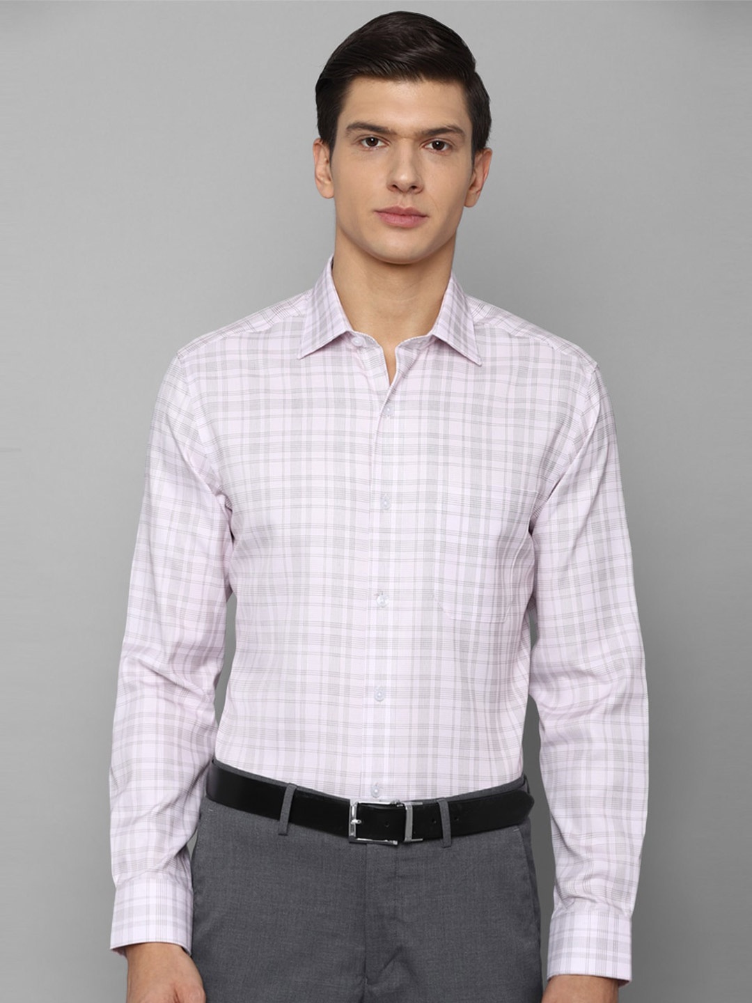 Louis Philippe Permapress Men Purple Tartan Checks Checked Wrinkle Free Formal Shirt
Louis Philippe Permapress Men Purple Tartan Checks Checked Wrinkle Free Formal Shirt