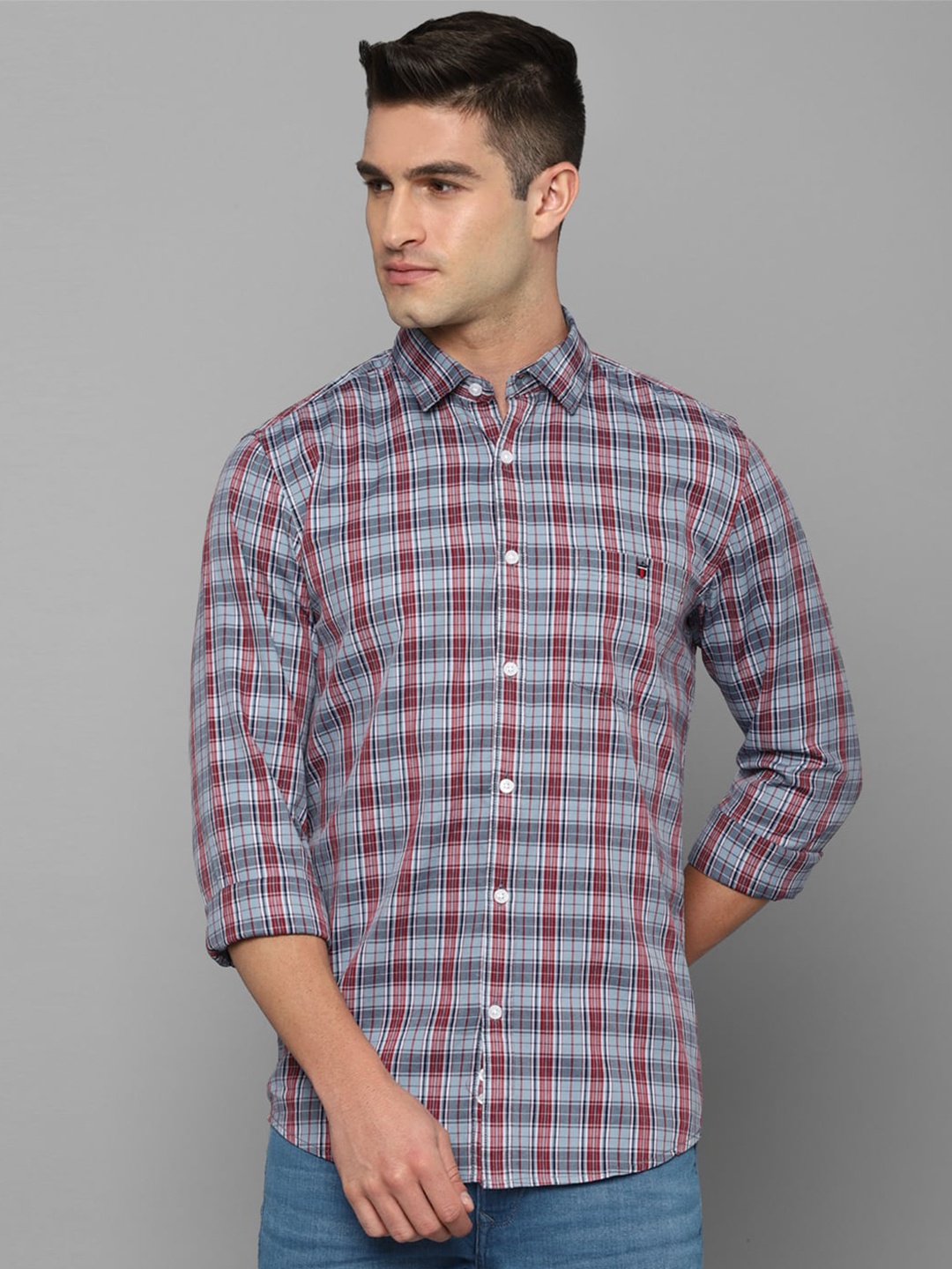 Louis Philippe Jeans Men Multicoloured Slim Fit Tartan Checks Checked Casual Shirt, Multi
Louis Philippe Jeans Men Multicoloured Slim Fit Tartan Checks Checked Casual Shirt, Multi