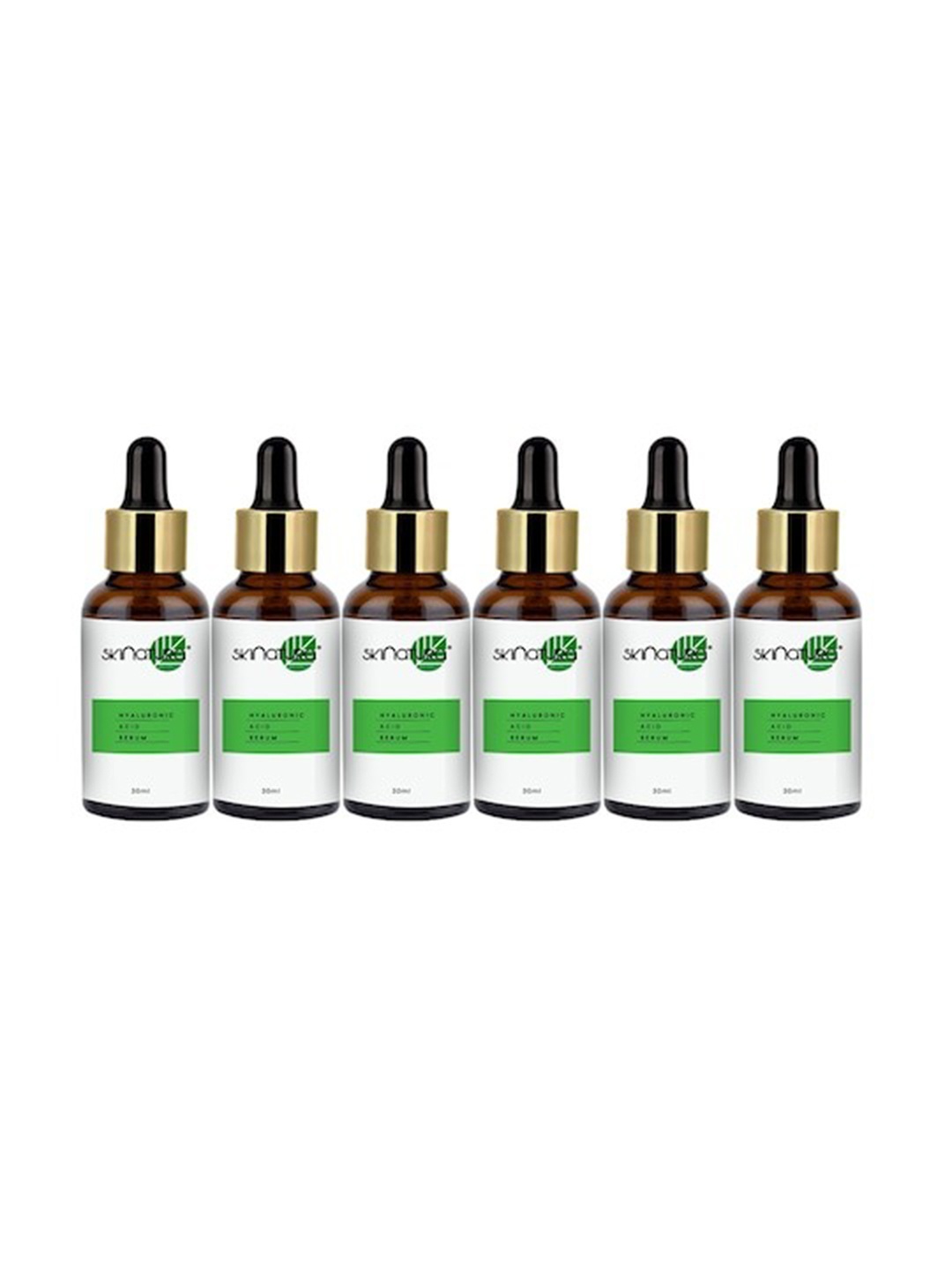 Skinatura Set of 6 Anti-Aging & Boosting Cell Renewal Hyaluronic Acid Face Serum 30ml Each, Green
Skinatura Set of 6 Anti-Aging & Boosting Cell Renewal Hyaluronic Acid Face Serum 30ml Each, Green