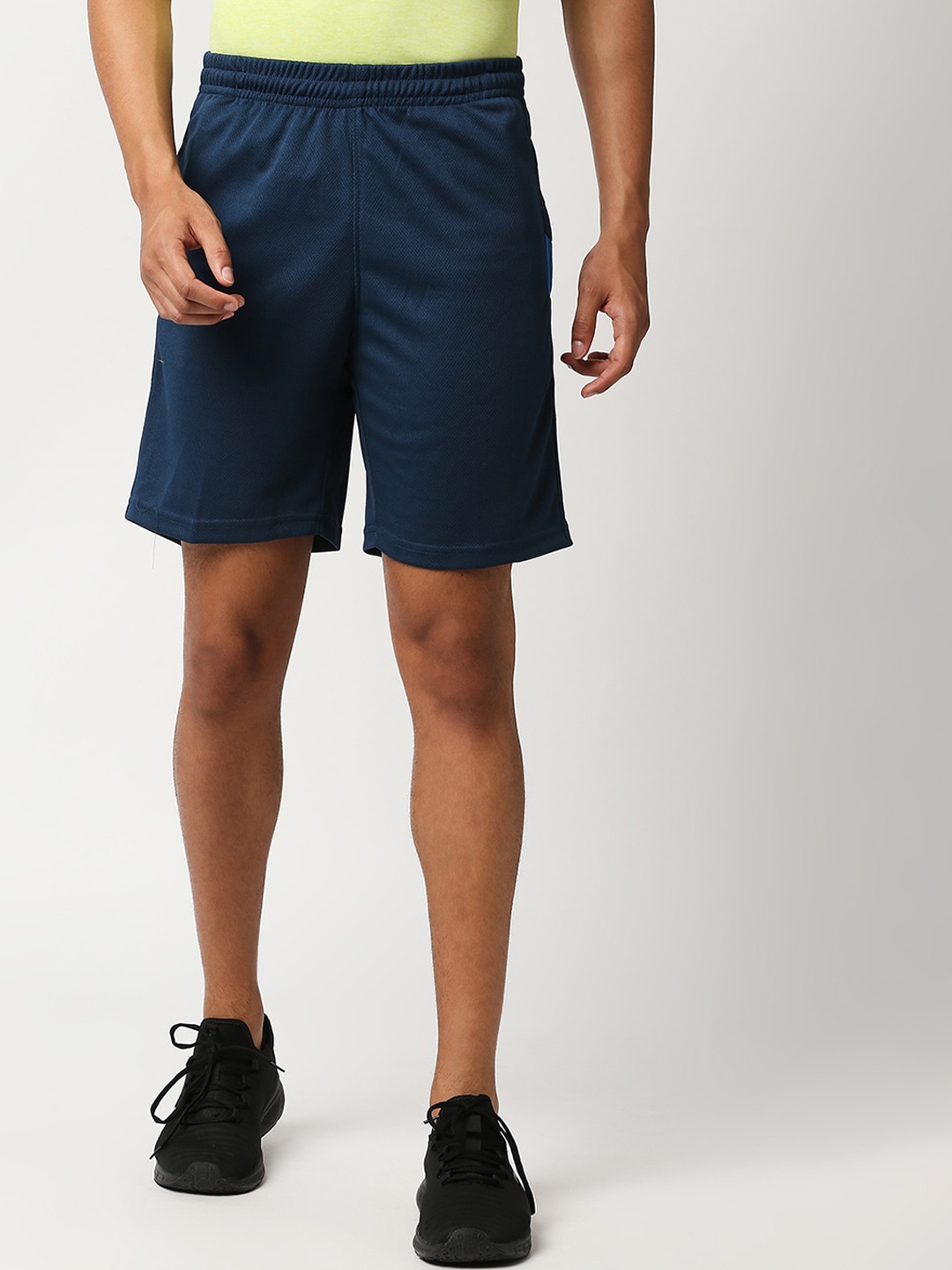 Black Panther Men Blue Running Sports Shorts