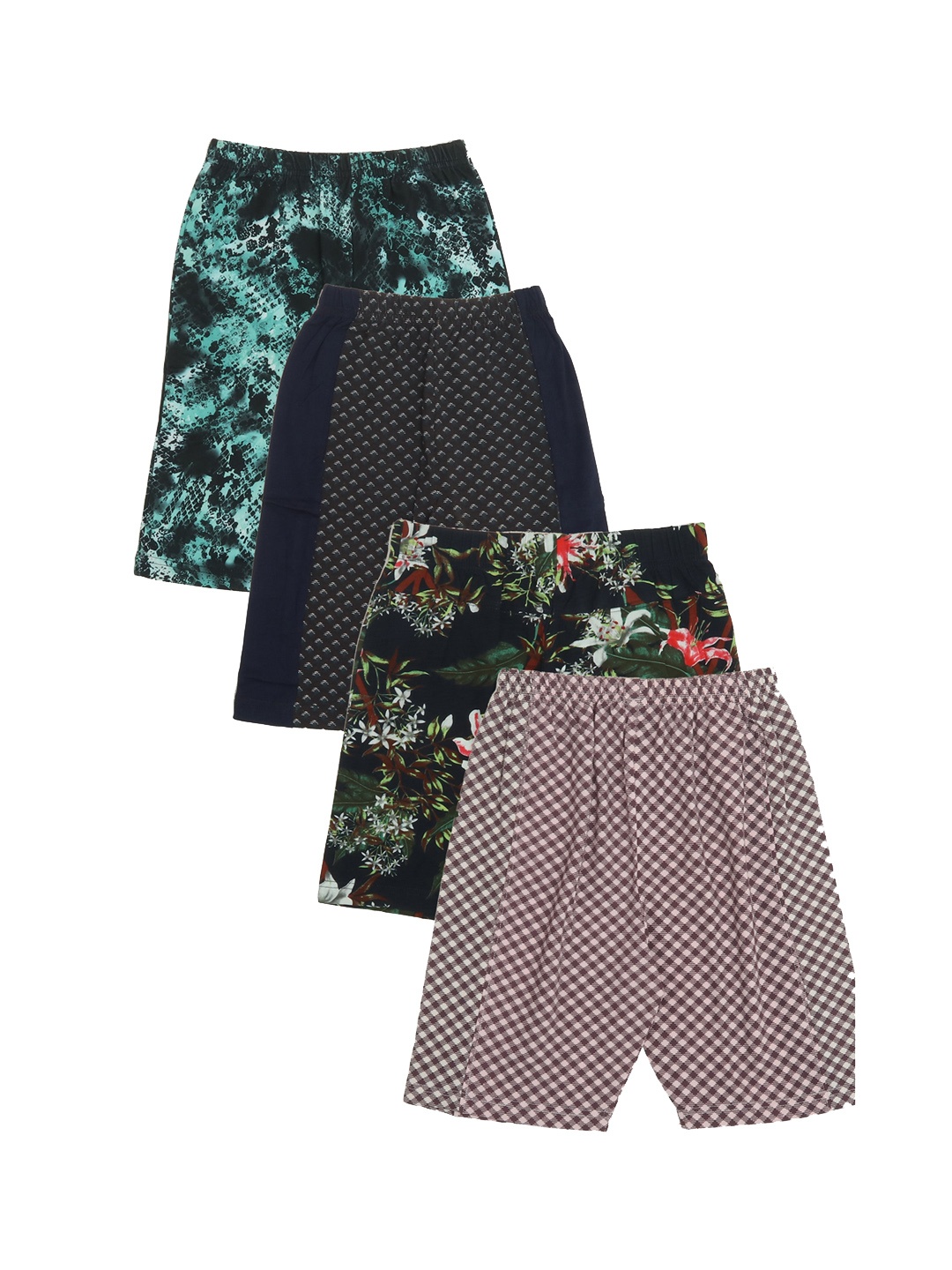 OLIVE MIST Boys Multicoloured Printed Outdoor Antimicrobial Technology Shorts set of 4, Multi
OLIVE MIST Boys Multicoloured Printed Outdoor Antimicrobial Technology Shorts set of 4, Multi