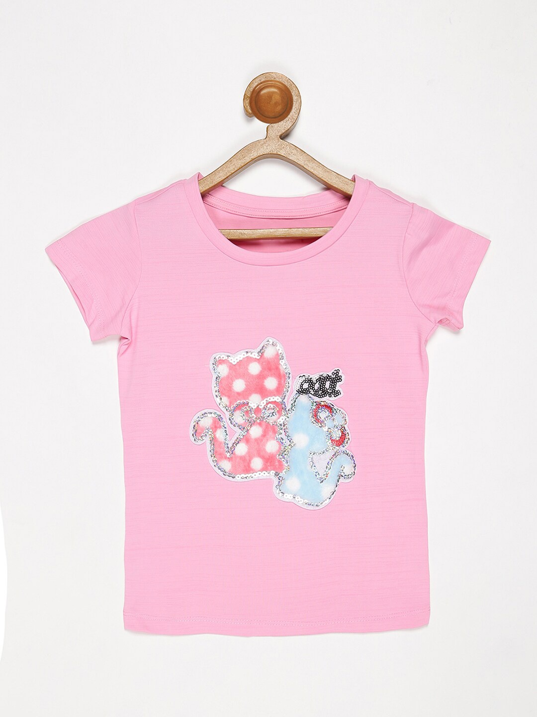 V2 Value & Variety Pink Print Top