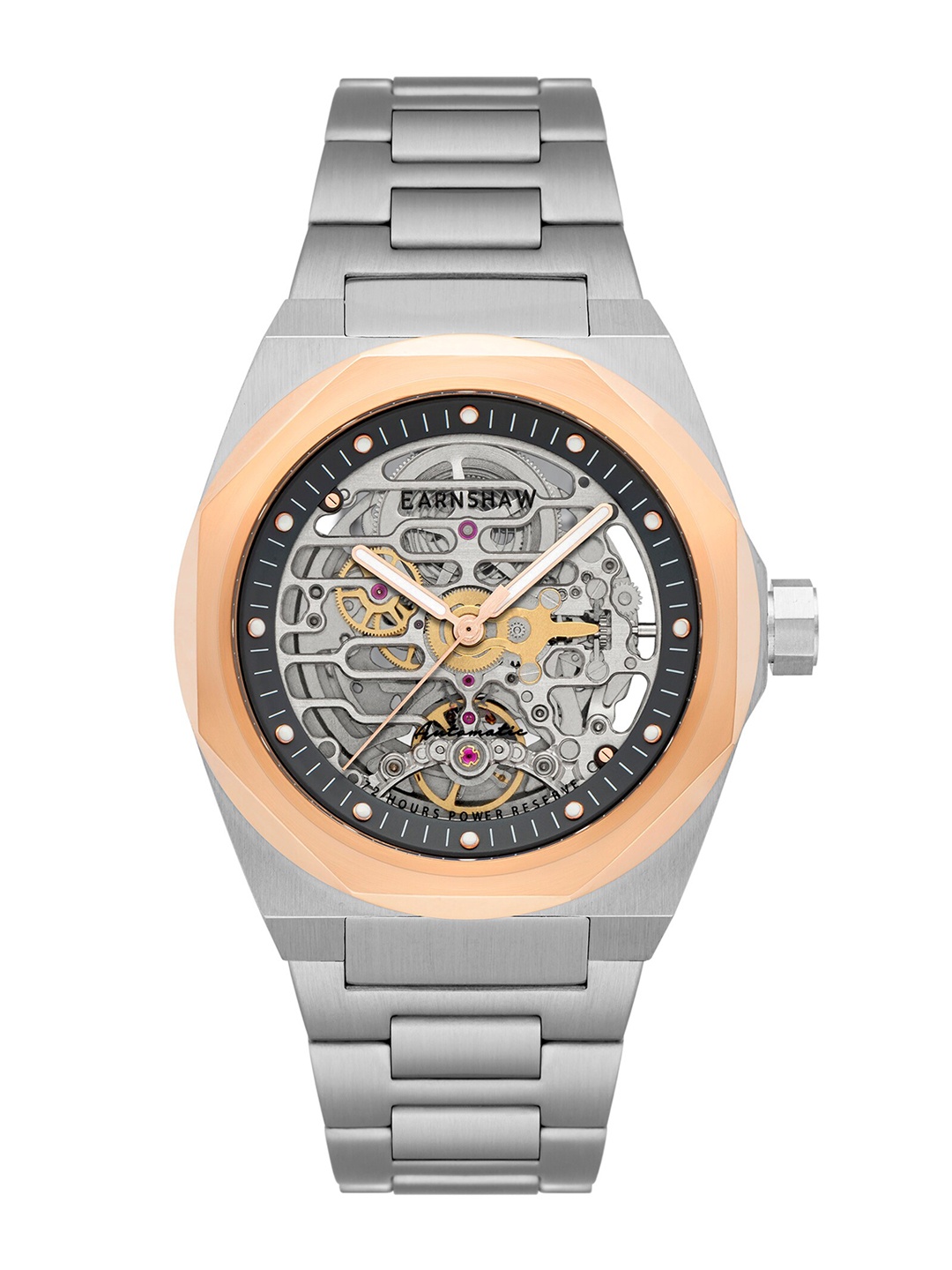 EARNSHAW Men Grey Dial & Silver Toned Digital Automatic Motion Powered Watch ES-8228-55-Grey
EARNSHAW Men Grey Dial & Silver Toned Digital Automatic Motion Powered Watch ES-8228-55-Grey