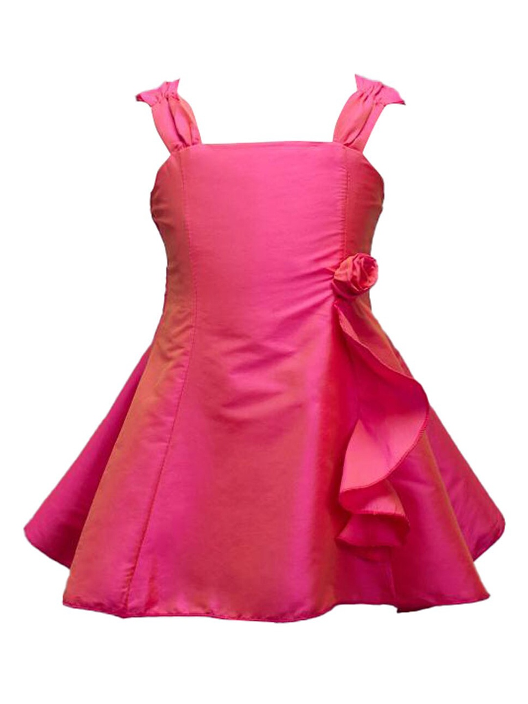 Hopscotch Girls Pink Party A-Line Dress