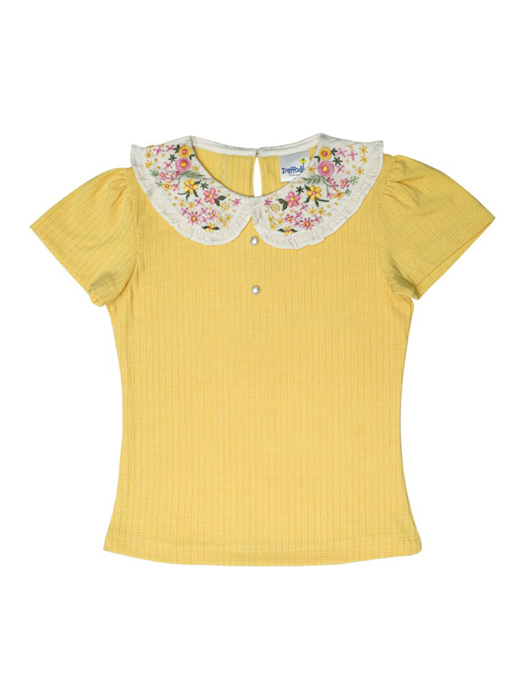 Daffodils GIRLS WEAR Girls Yellow Peter Pan Collar Top
Daffodils GIRLS WEAR Girls Yellow Peter Pan Collar Top