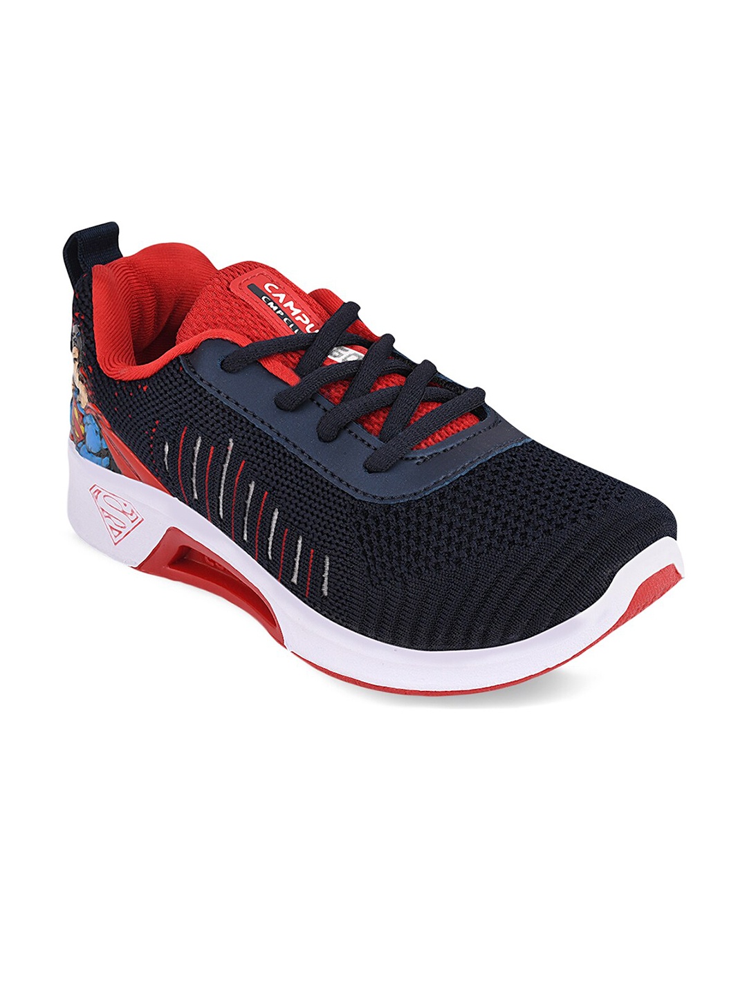 Campus Unisex Kids Navy Blue Mesh Running Shoes