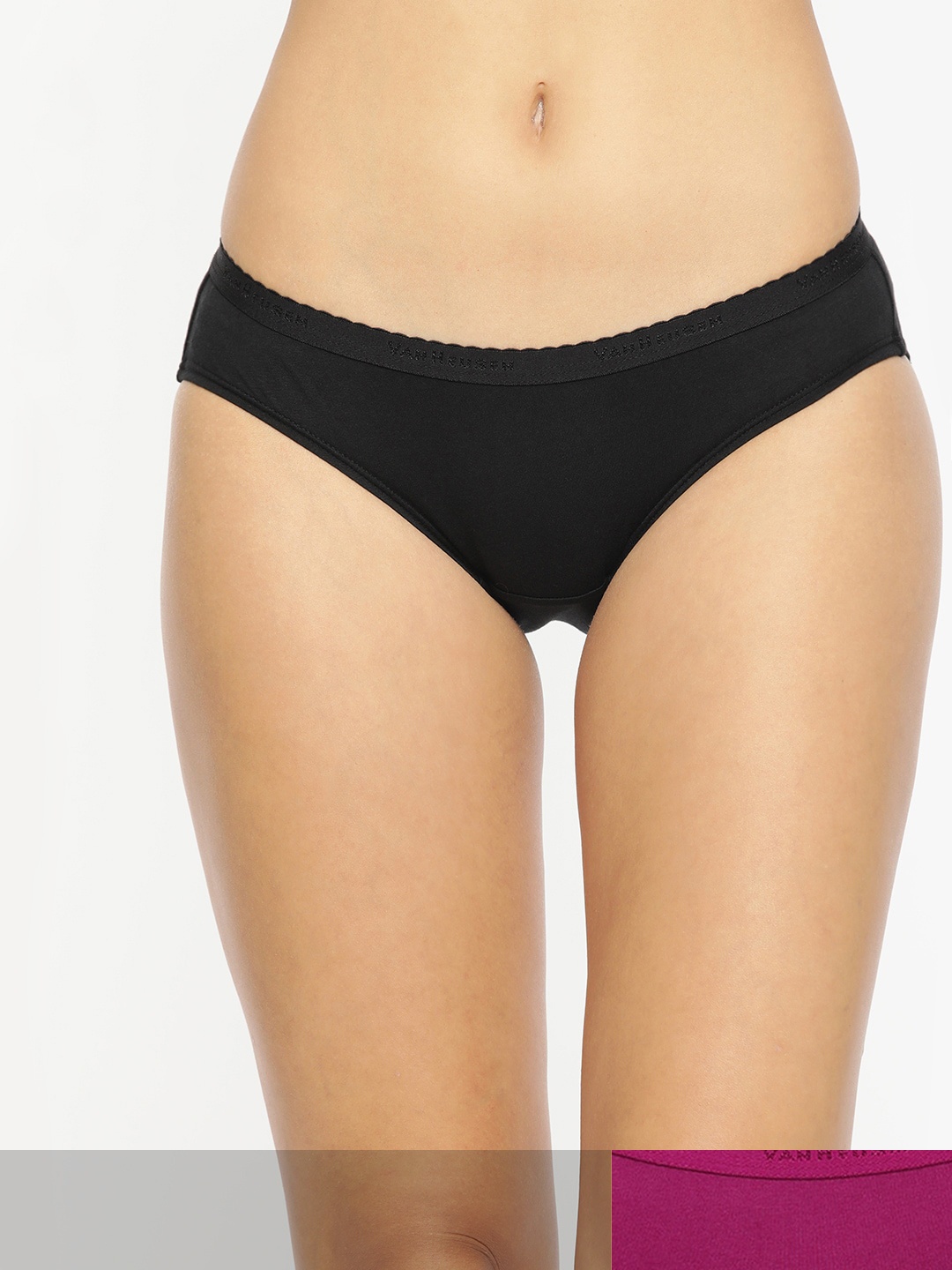 Van Heusen Women Assorted Solid Pack of 2 Solid Anti-Bacterial 4 Way Stretch Bikini Panty
Van Heusen Women Assorted Solid Pack of 2 Solid Anti-Bacterial 4 Way Stretch Bikini Panty