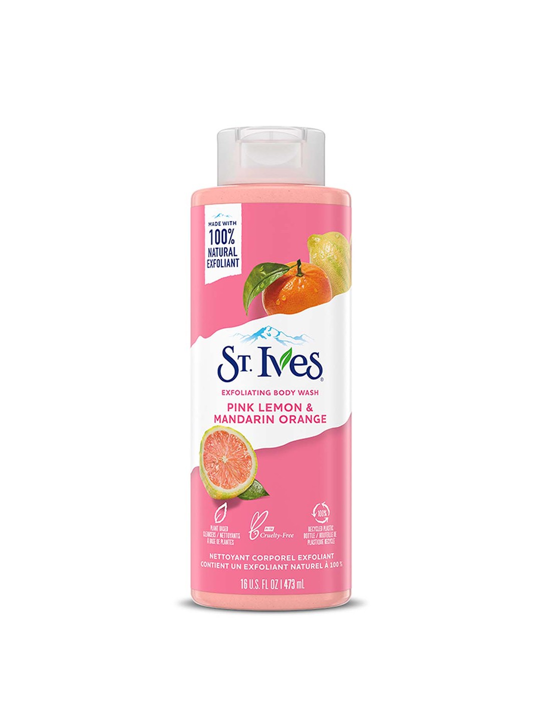 St. Ives Paraben Free Exfoliating Body Wash with Pink Lemon & Mandarin Orange - 473ml
St. Ives Paraben Free Exfoliating Body Wash with Pink Lemon & Mandarin Orange - 473ml