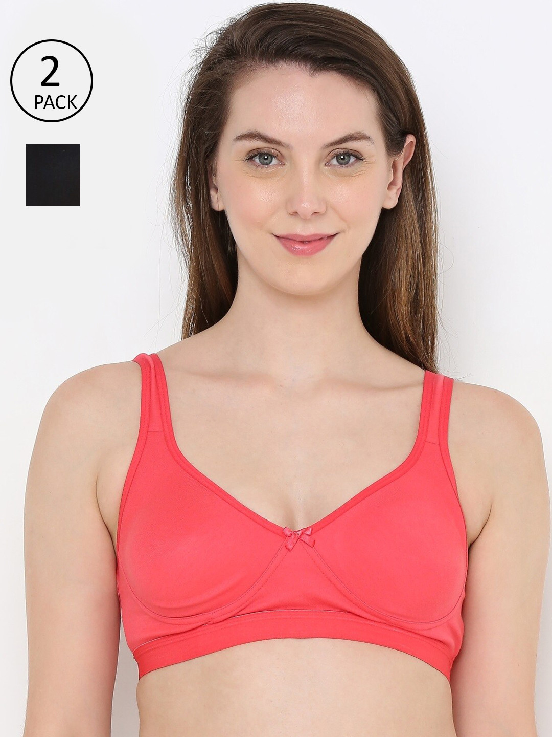 Berrys Intimatess Peach-Coloured & Black Bra
Berrys Intimatess Peach-Coloured & Black Bra