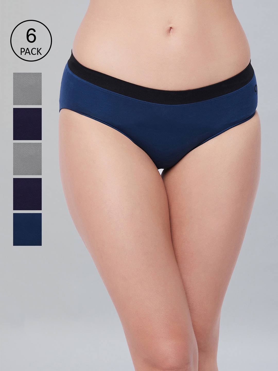 C9 AIRWEAR Women Pack of 6 Assorted Bikini Briefs