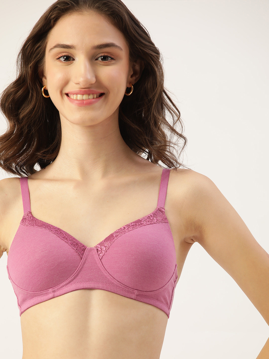 DressBerry Fuchsia Solid Lightly Padded Bra
DressBerry Fuchsia Solid Lightly Padded Bra