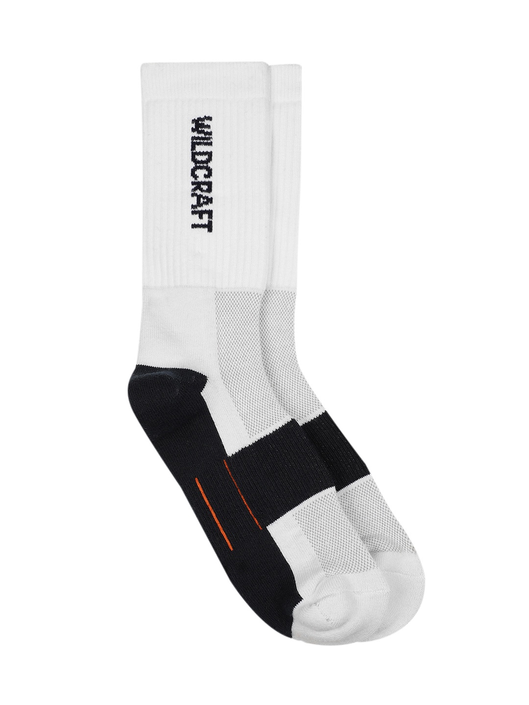 Wildcraft Unisex White Calf-Length Socks